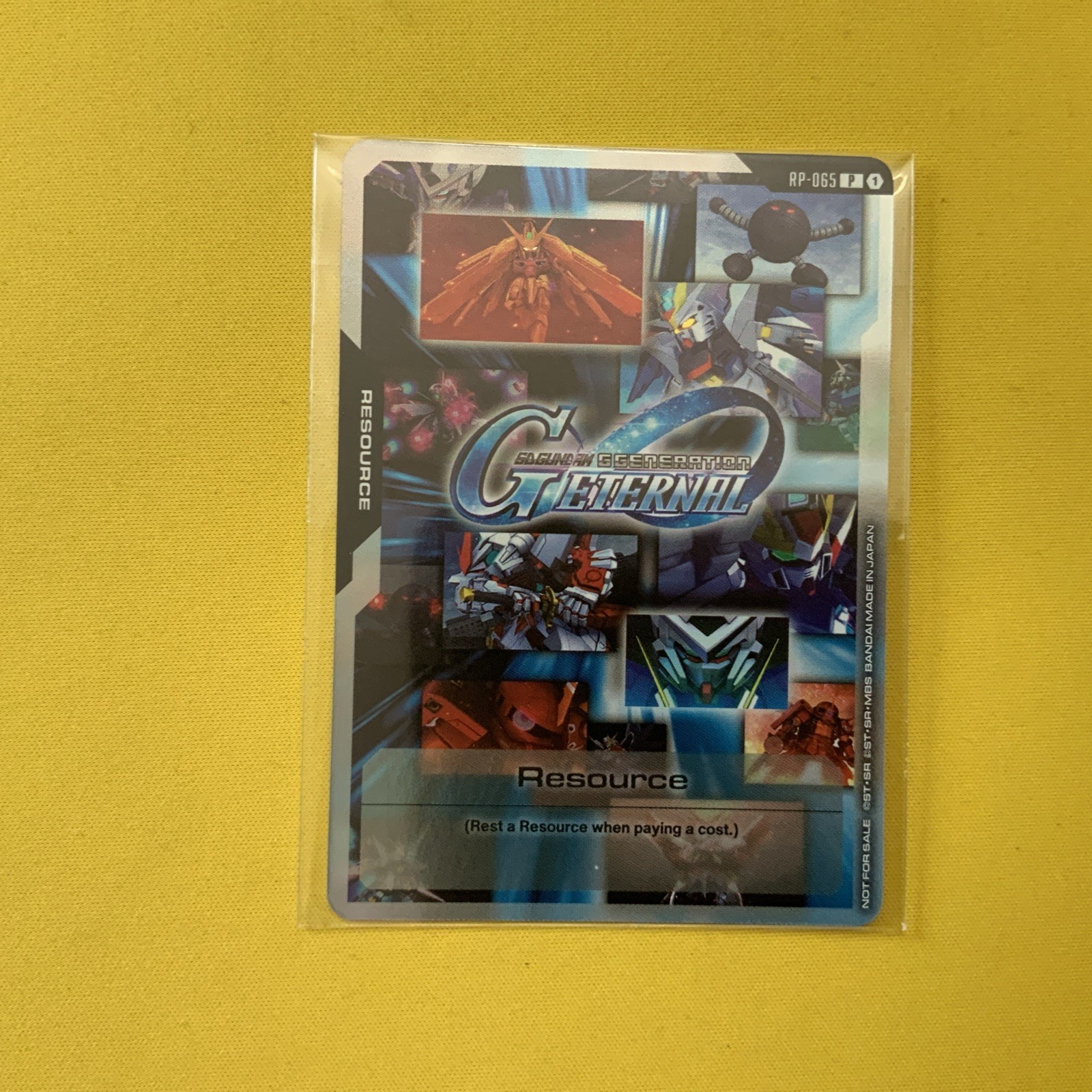 Gundam Card Game RP-065 Resource G Generation Eternal Promo ENGLISH free ship