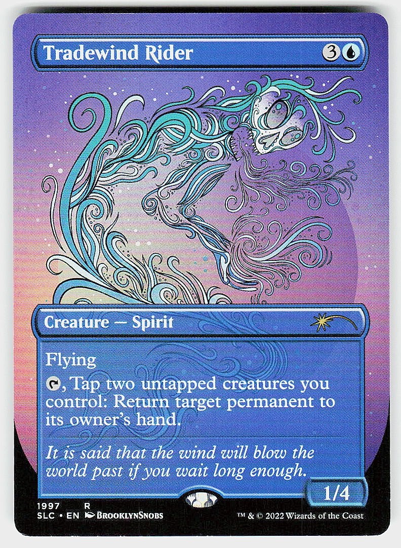 Tradewind Rider R Secret Lair Countdown Kit 1997 NM