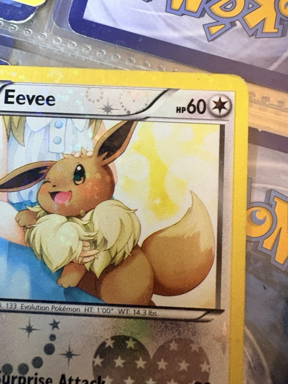 Eevee RC14/RC25 Legendary Treasures: Radiant Collection Holo