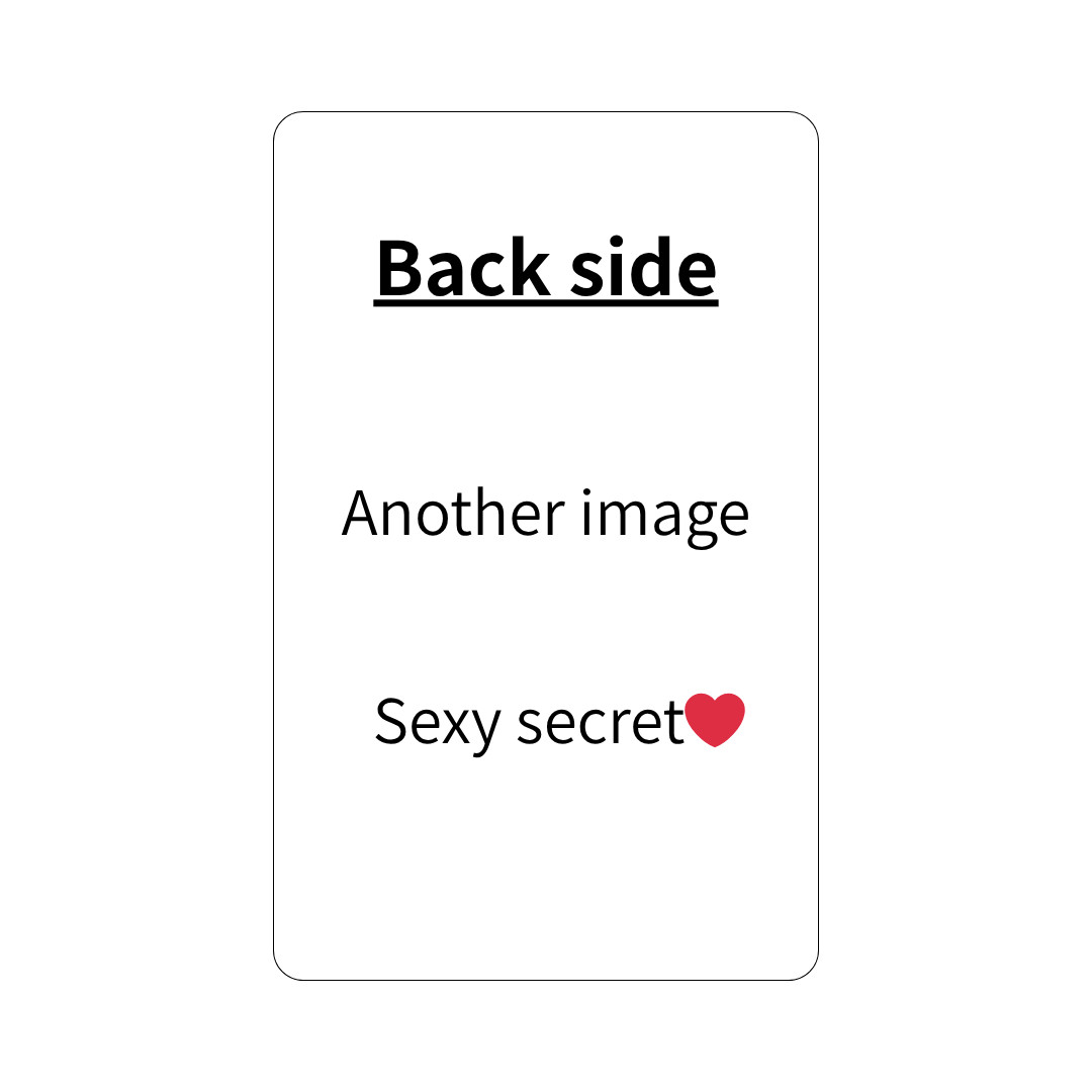 [Buy 2+ Free Ship]Waifu Sexy Hentai Dual Sided Lewd Anime Goddess Card