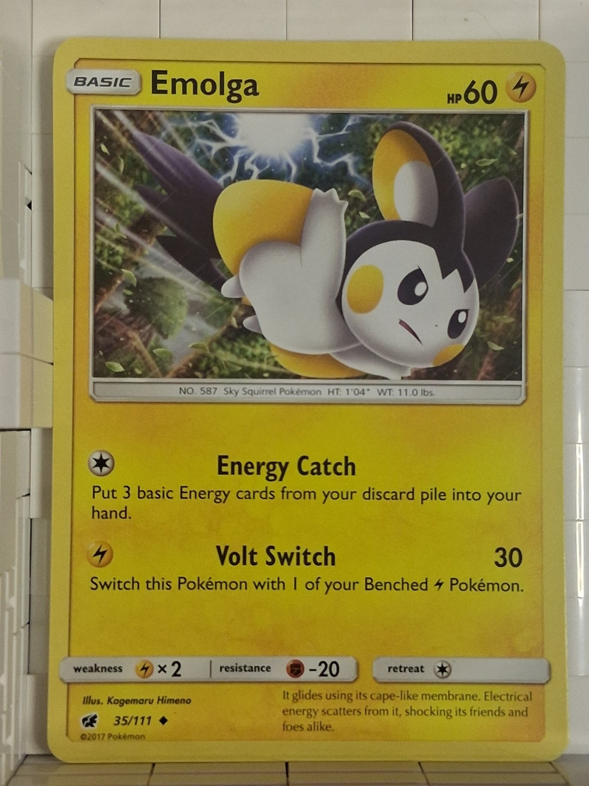 SM – Crimson Invasion #35/111 Emolga