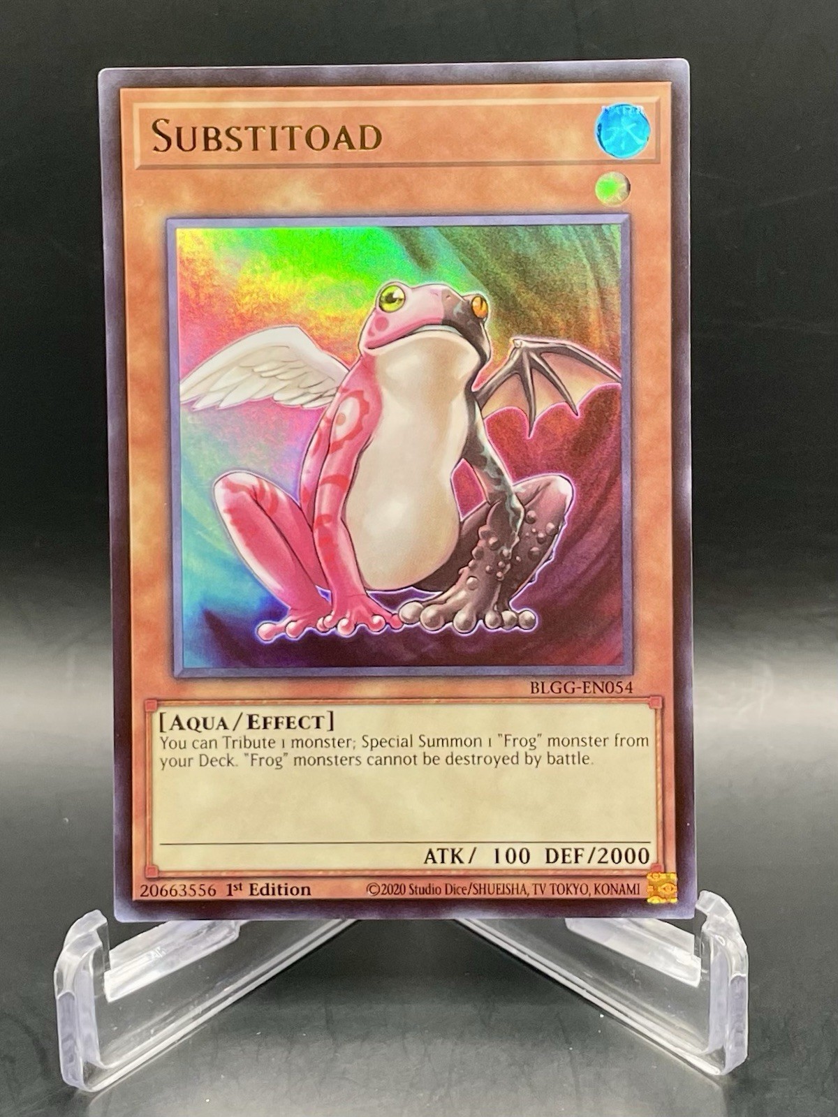 Substitoad BLGG-EN054 Glorious Gallery Ultra Rare Foil Card Yugioh! NM/M