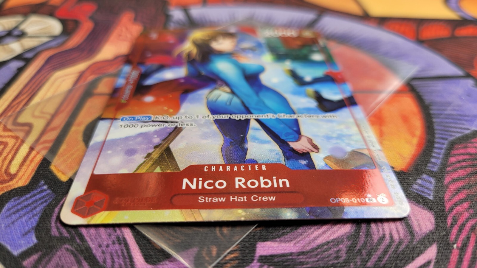 Nico Robin OP05-010 Full Art PRB-01 Premium The Best One Piece Card English