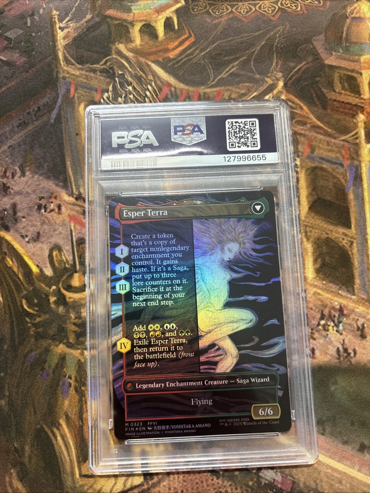 Terra, Magical Adept (Borderless) Final Fantasy Foil PSA 10
