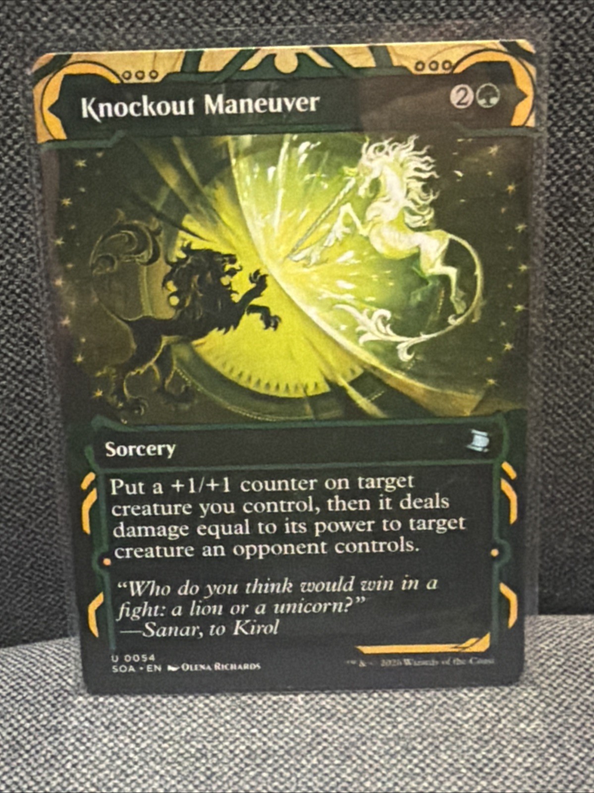 Knockout Maneuver Secrets of Strixhaven: Mystical Archive Regular