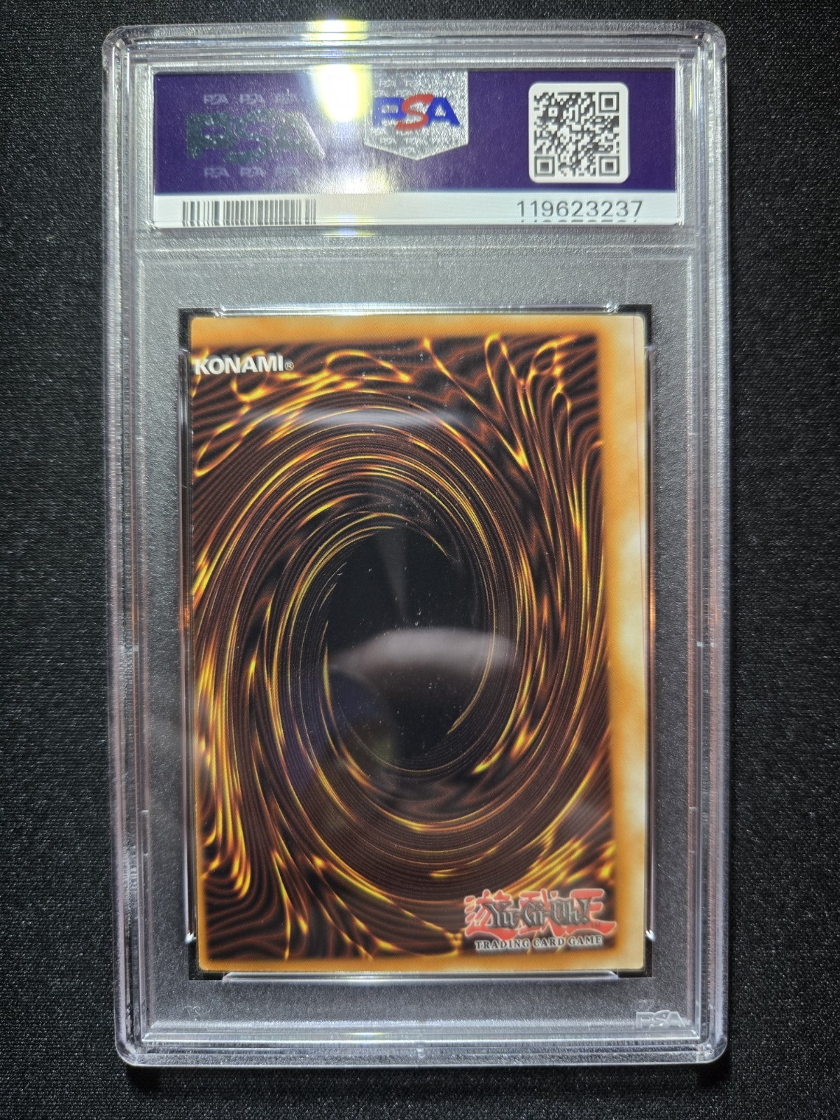 Xtra Hero Cross Crusader *PSA NM-MT 8 Miscut* Error RA04-EN076 Secret Rare
