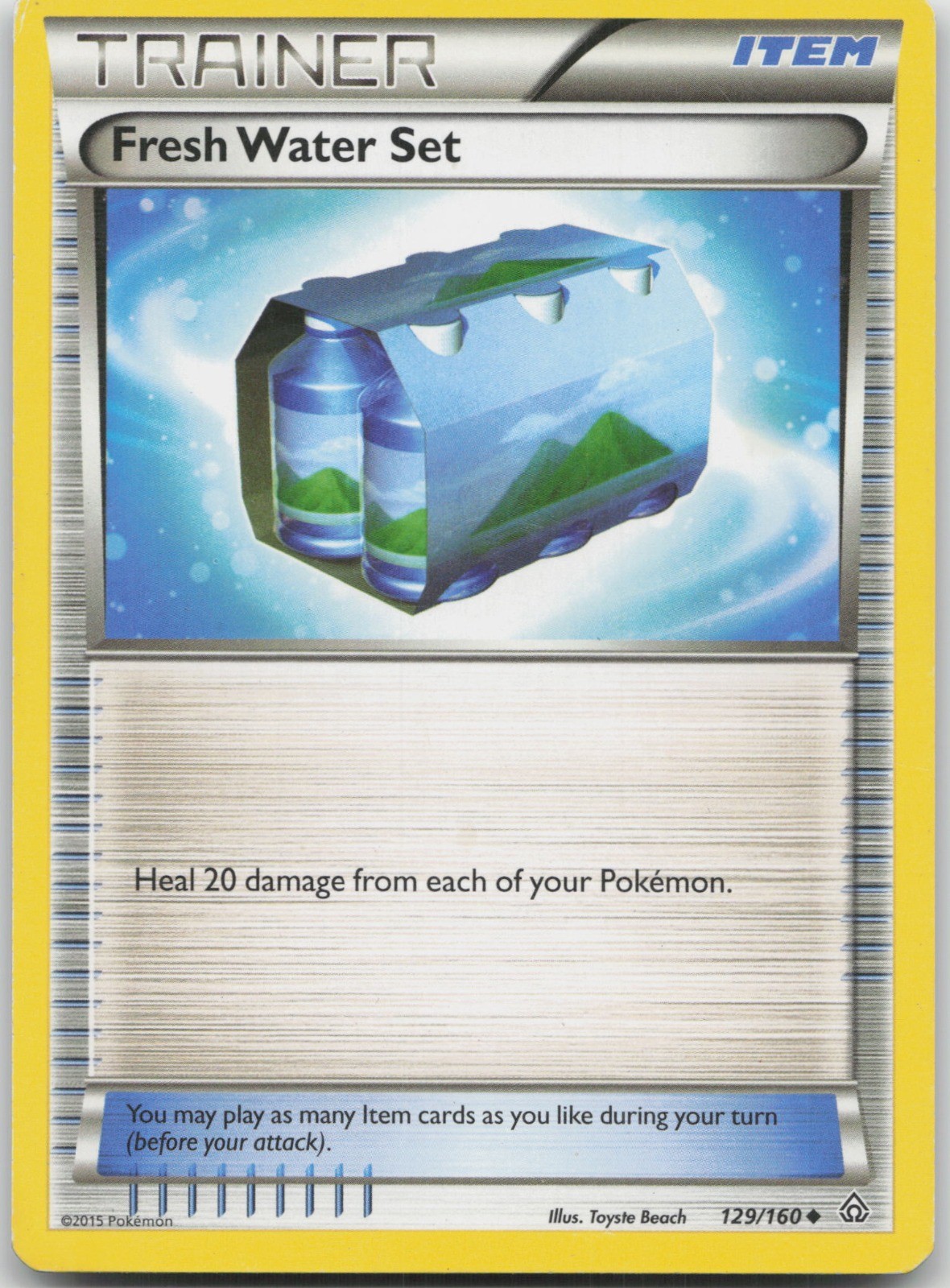 Fresh Water Set Uncommon XY – Primal Clash 129/160 LP Toyste Beach