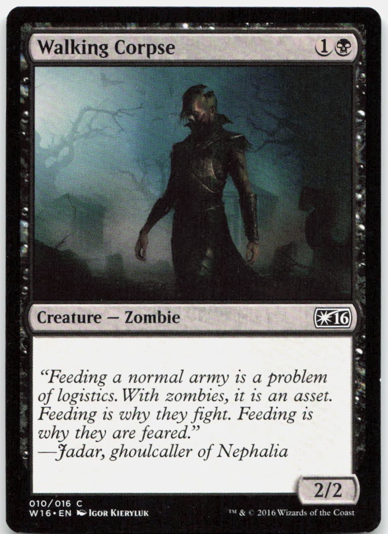 Walking Corpse C Welcome Deck 2016 W16 10 NM Igor Kieryluk