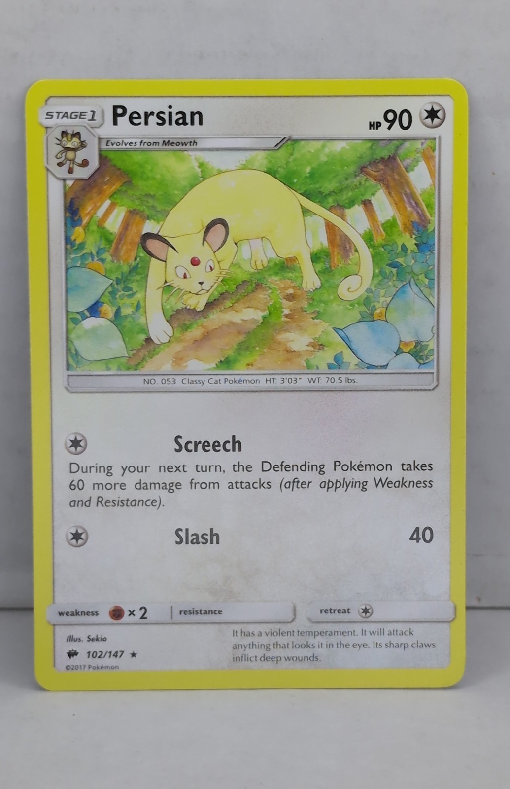 Persian 102/147 Sm-Burning Shadows Regular