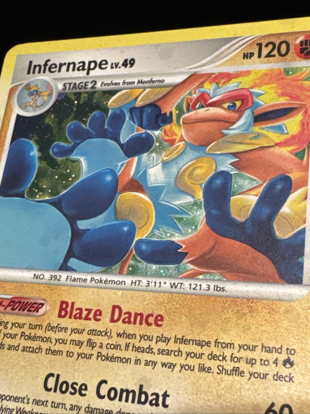 Infernape 3/100 Stormfront Holo