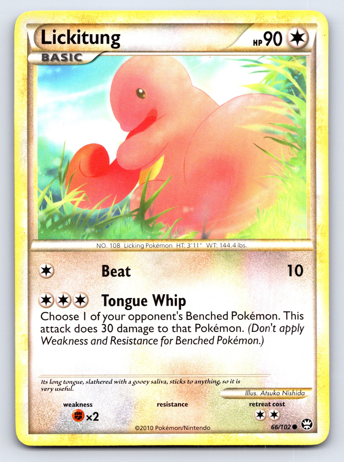 Lickitung Common Triumphant 66/102 NM