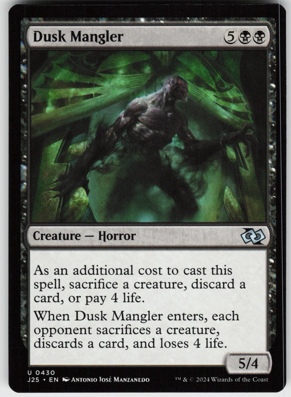 DUSK MANGLER 430 UC NEAR MINT