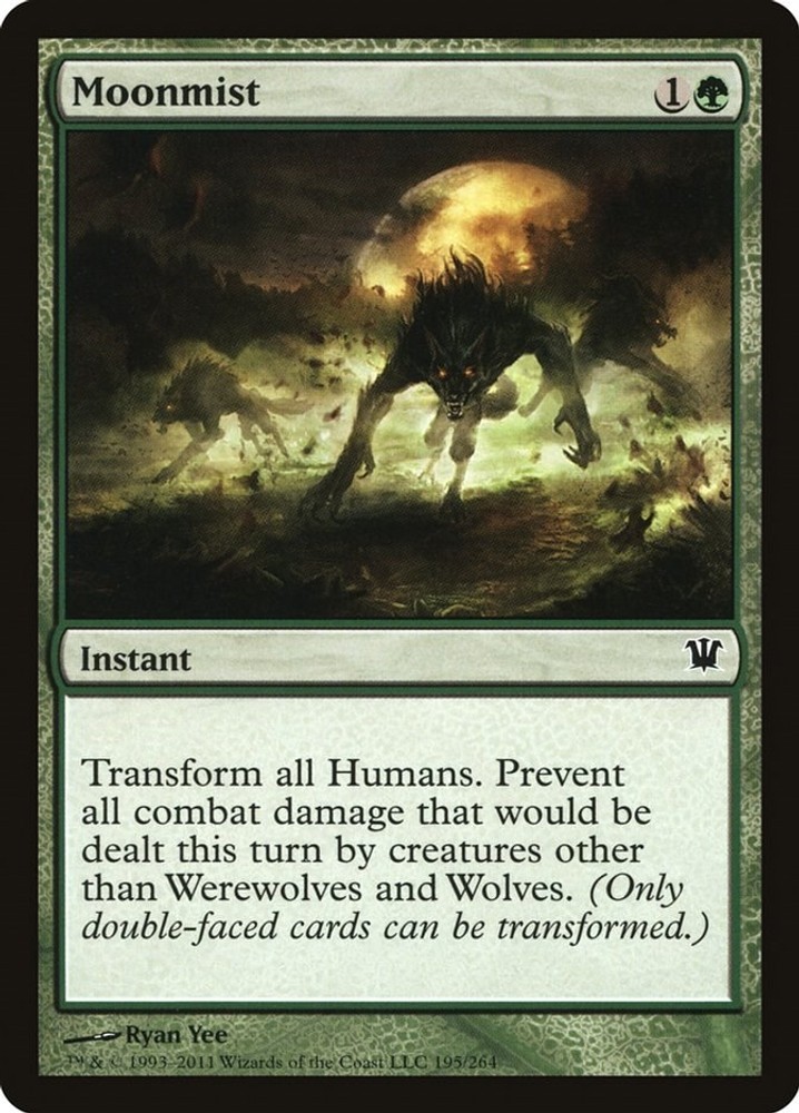 Moonmist Magic The Gathering Innistrad – 195 LP