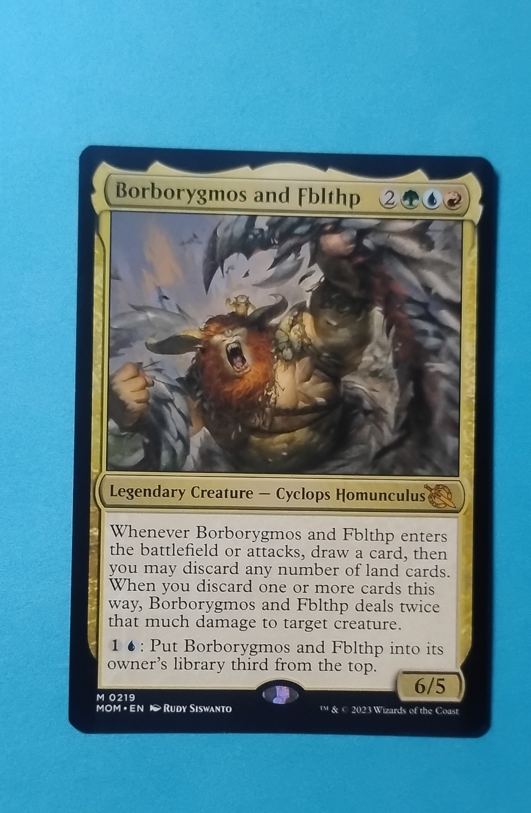 Borborygmos and Fblthp March of the Machine Regular