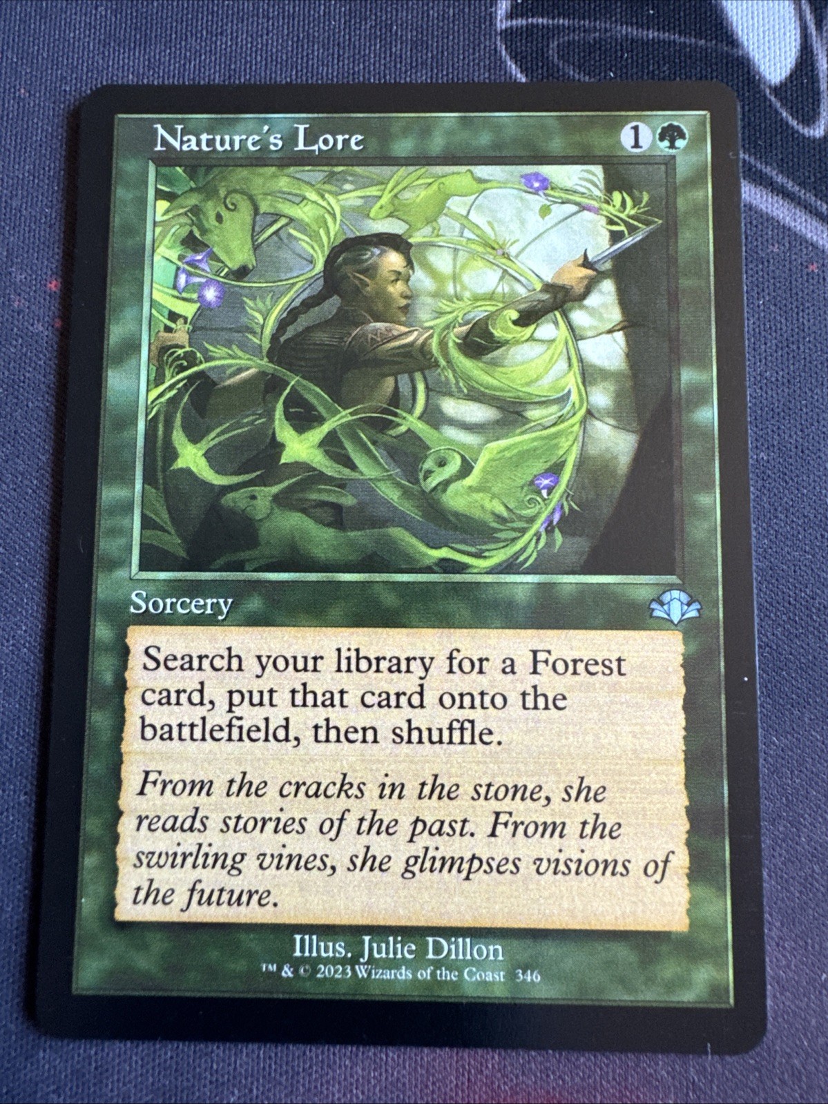 Nature’s Lore (Retro Frame) Dominaria Remastered Regular