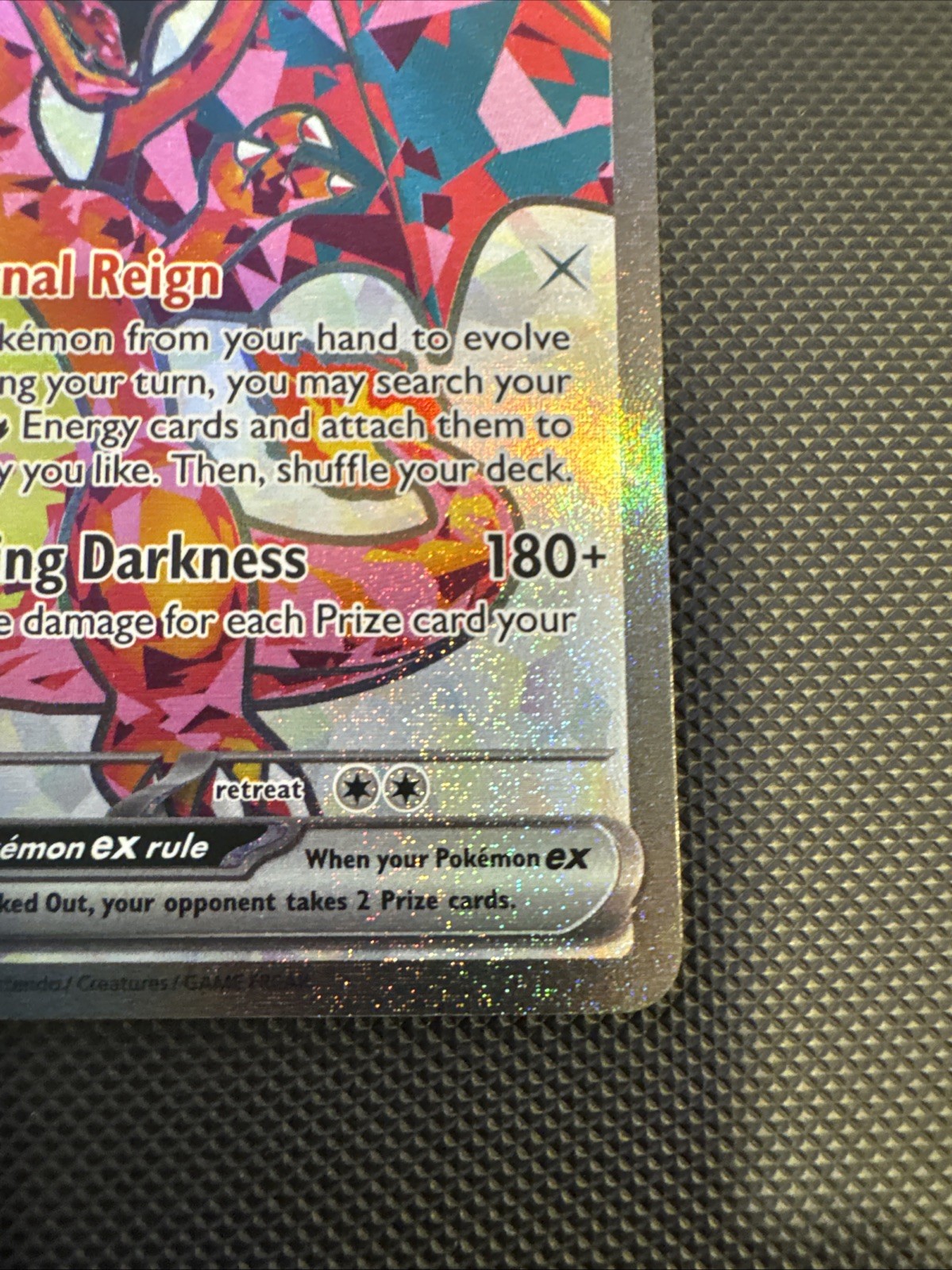 Pokémon TCG Obsidian Flames Charizard EX 215/197 Ultra Rare