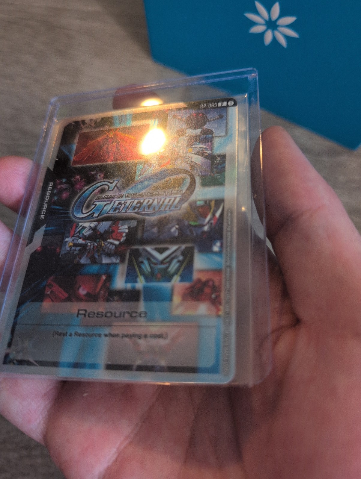 FOIL Sealed SD Gundam Card Game TCG RP-065 Resource G Generation Eternal Promo