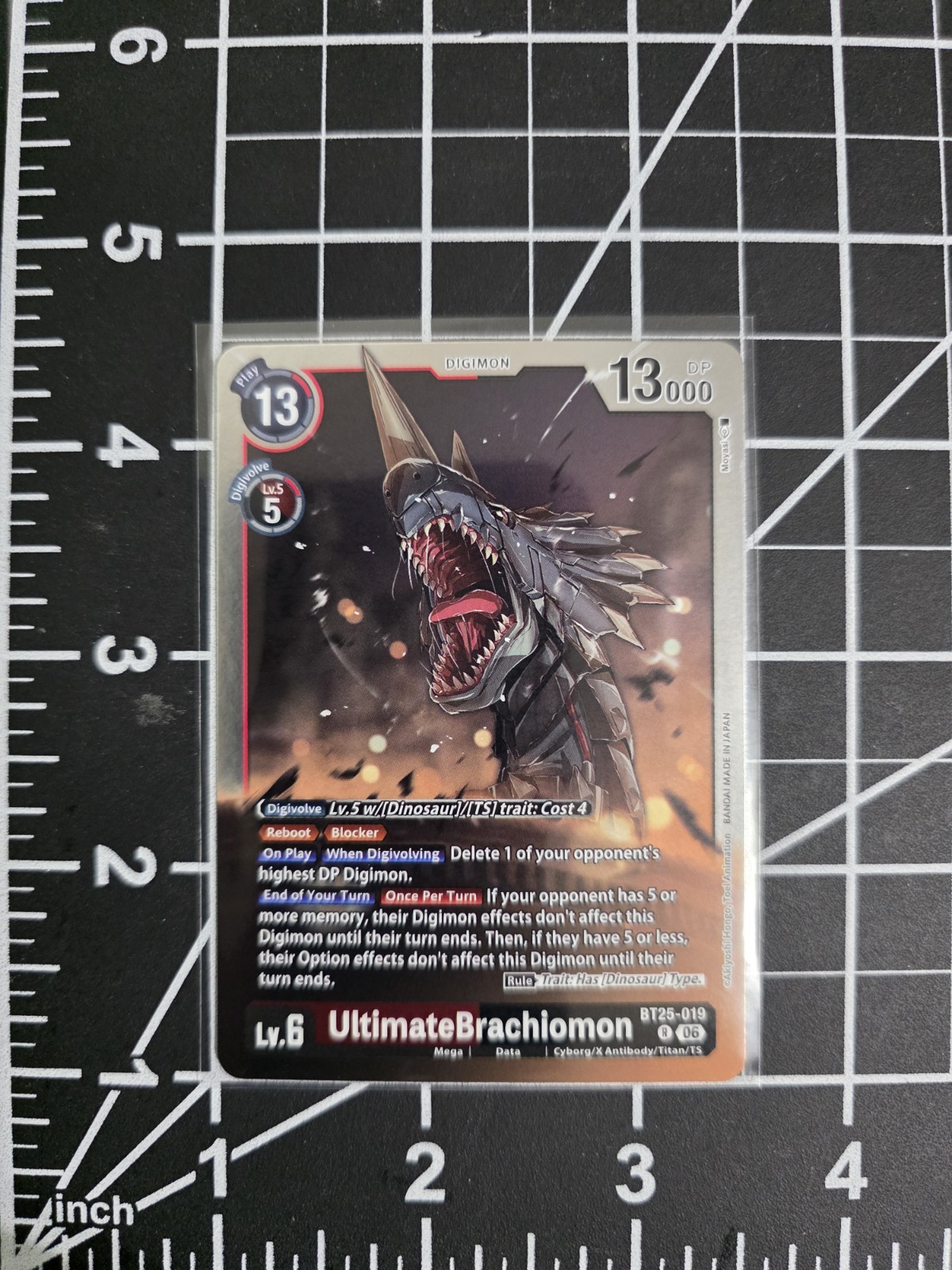 UltimateBrachiomon BT25-019 Digimon TCG Dual Revolution NM/M