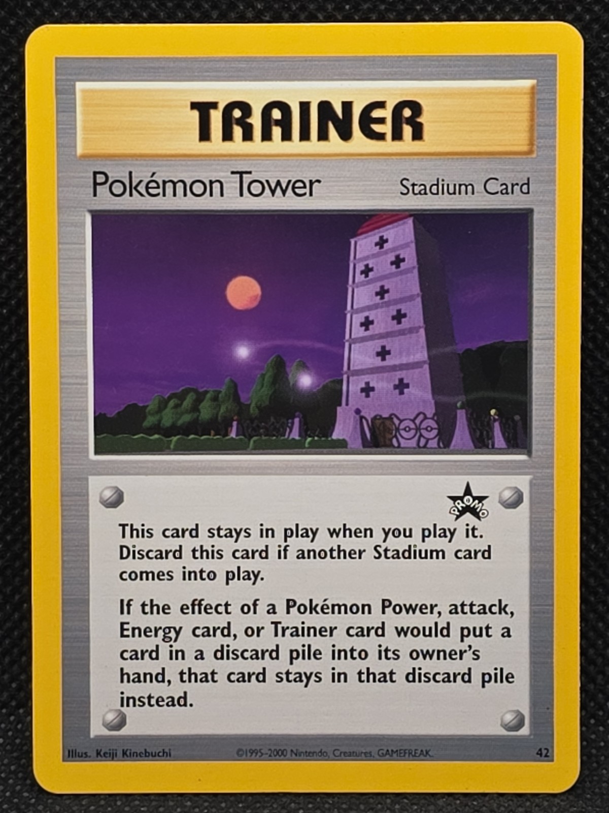 Pokemon Tower 42/53 Wotc Black Star Promo Regular 2000 Pokémon
