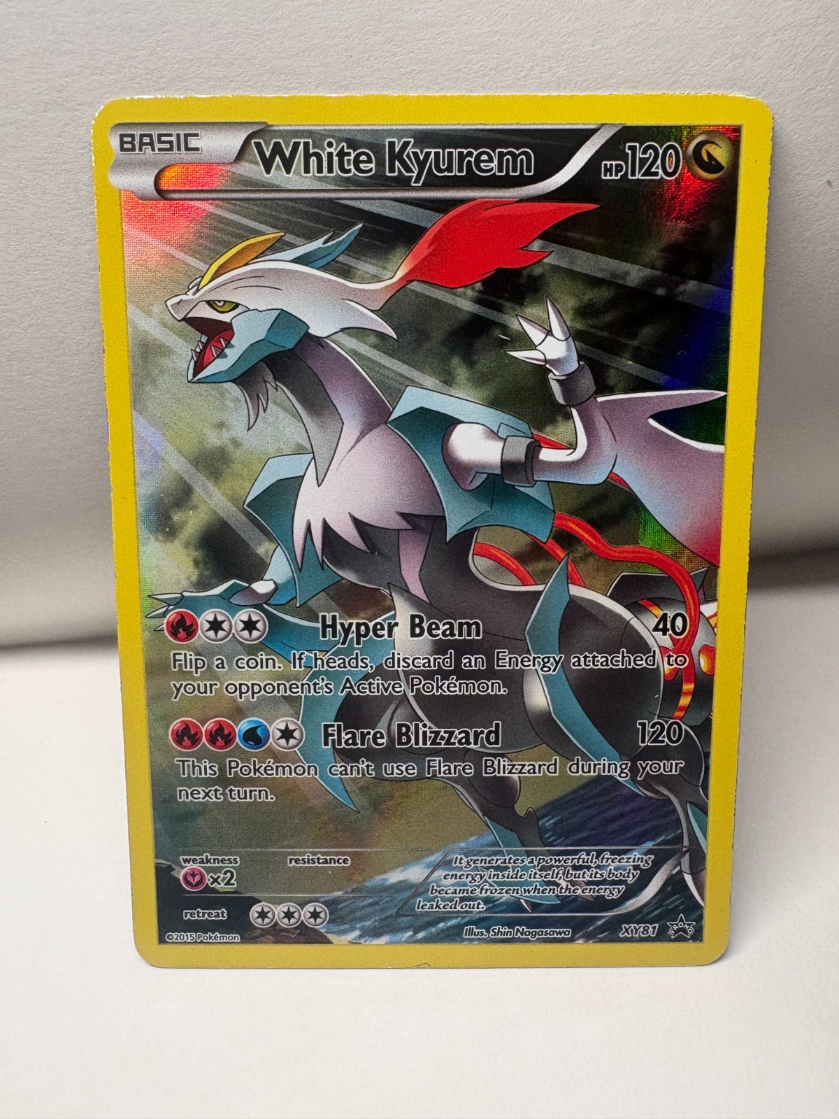 White Kyurem (Full Art Promo) XY81 XY Holo