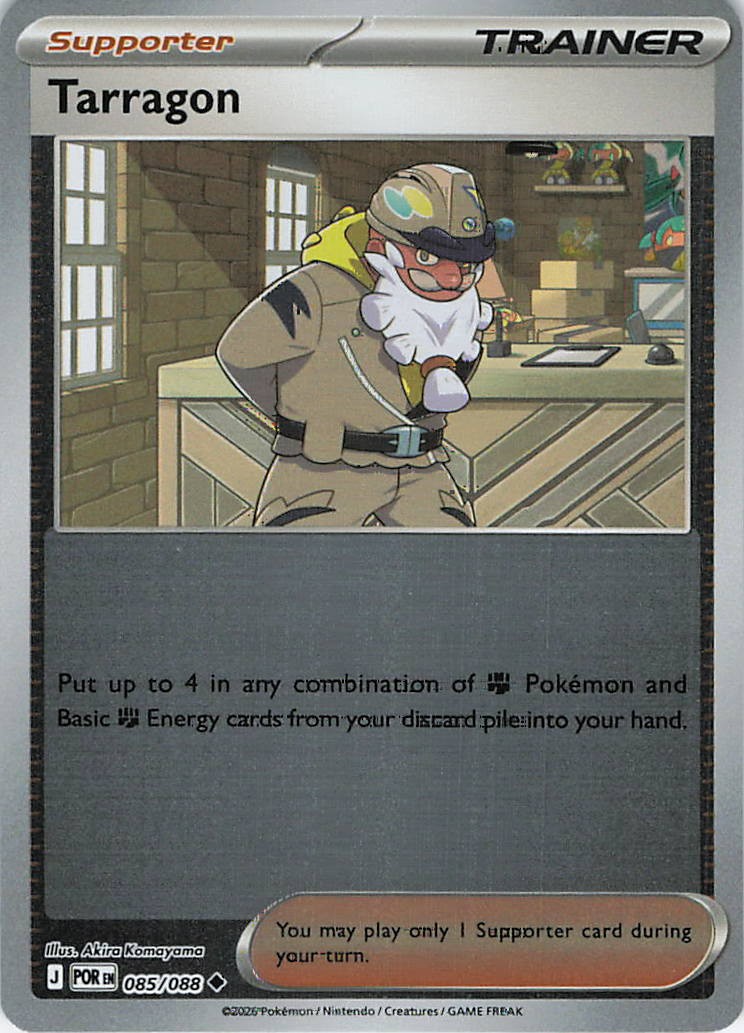 Tarragon – Reverse Holo Uncommon ME03: Perfect Order 085/088 NM Akira Komayama