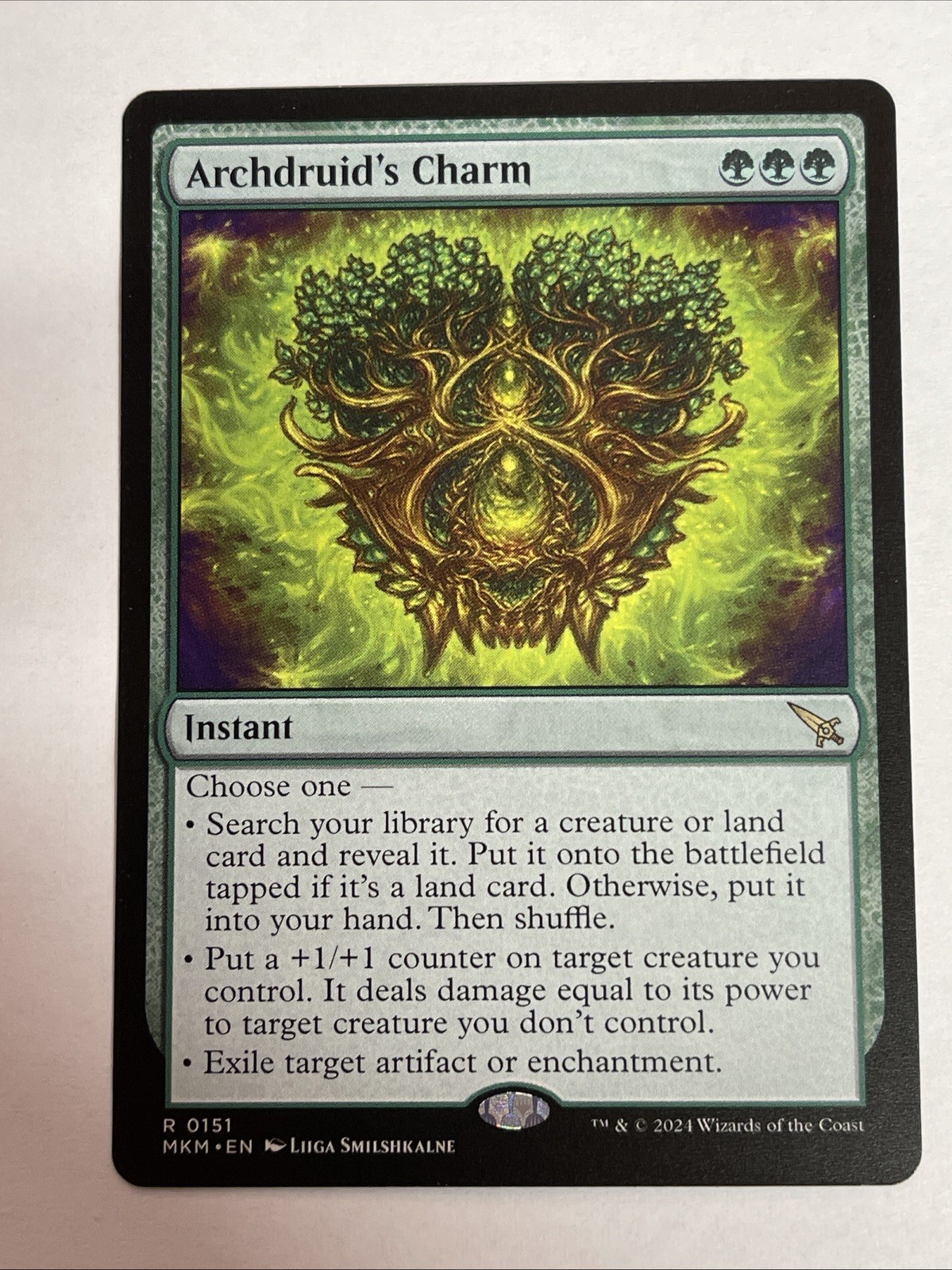 Archdruid’s Charm Murders at Karlov Manor #151 Rare