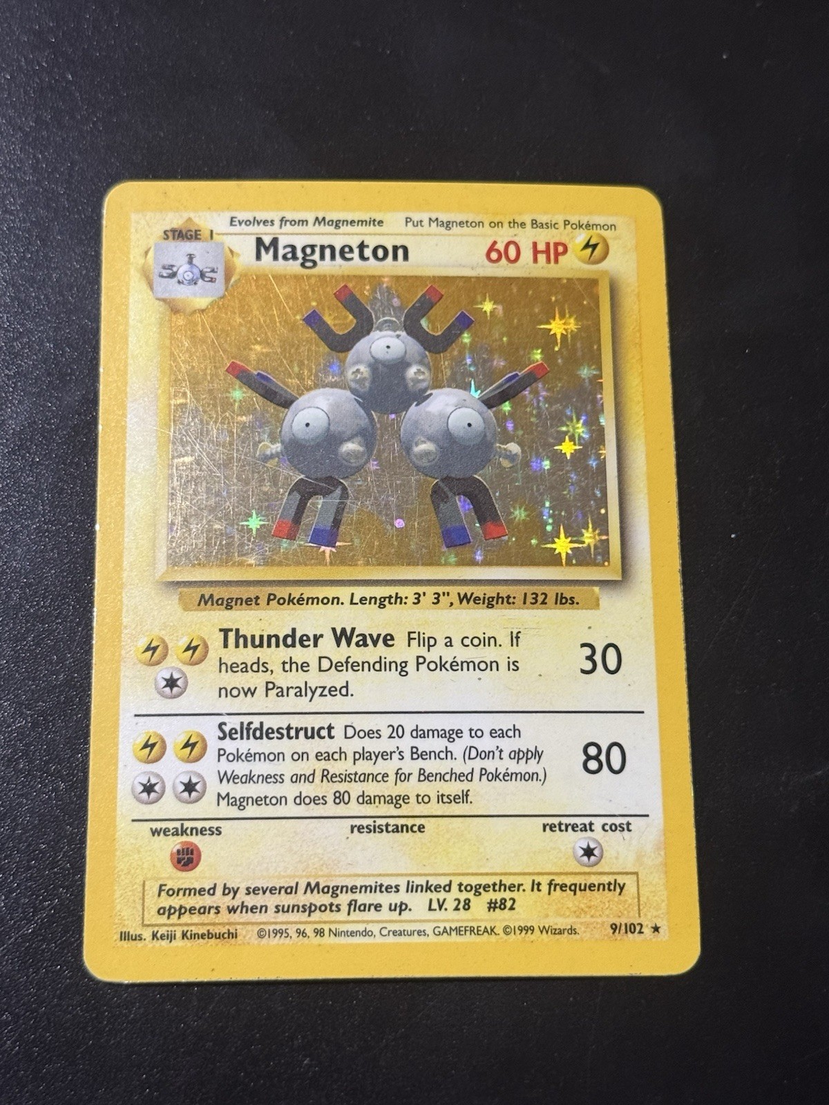 Magneton 009/102 Base Set Holo