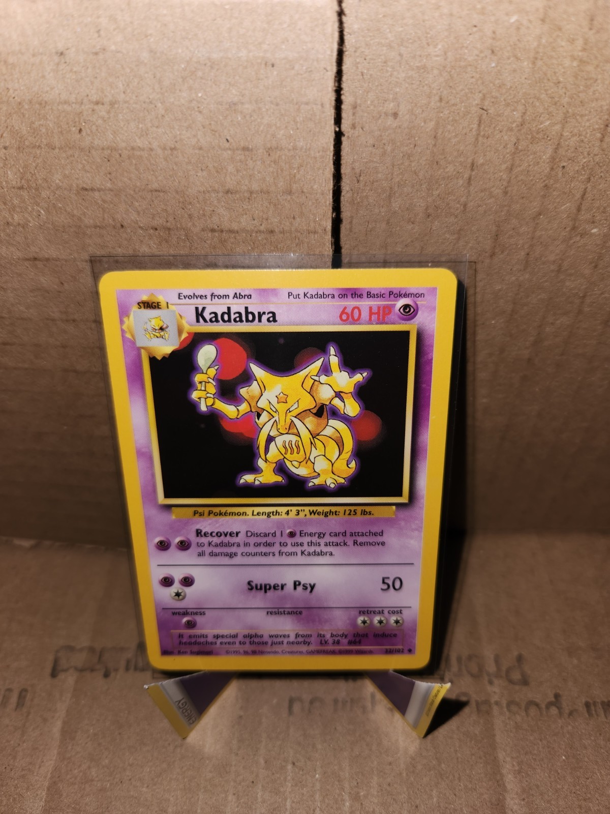 Kadabra 032/102 Base Set Regular