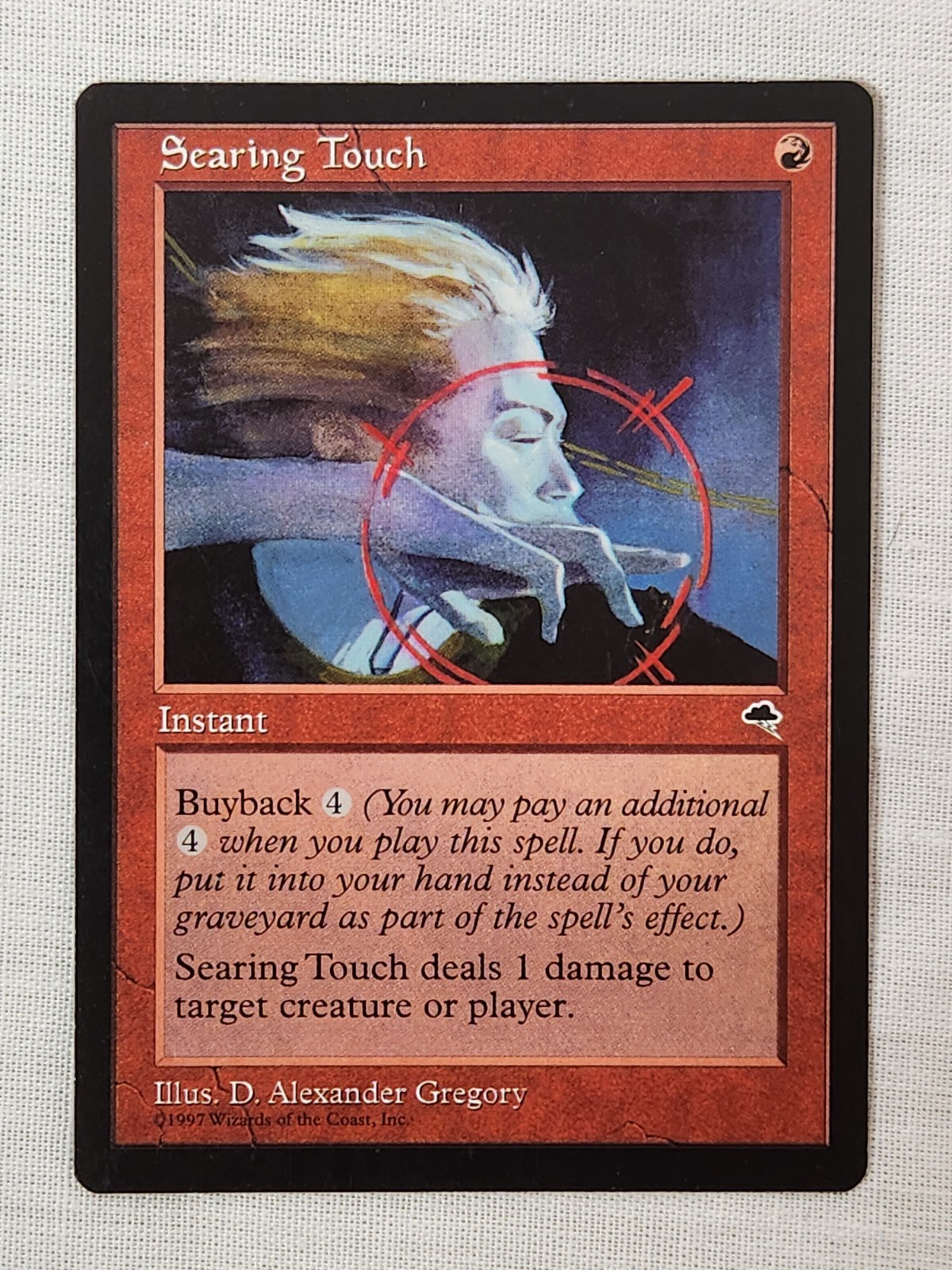 NM Searing Touch Tempest Mtg Magic the Gathering