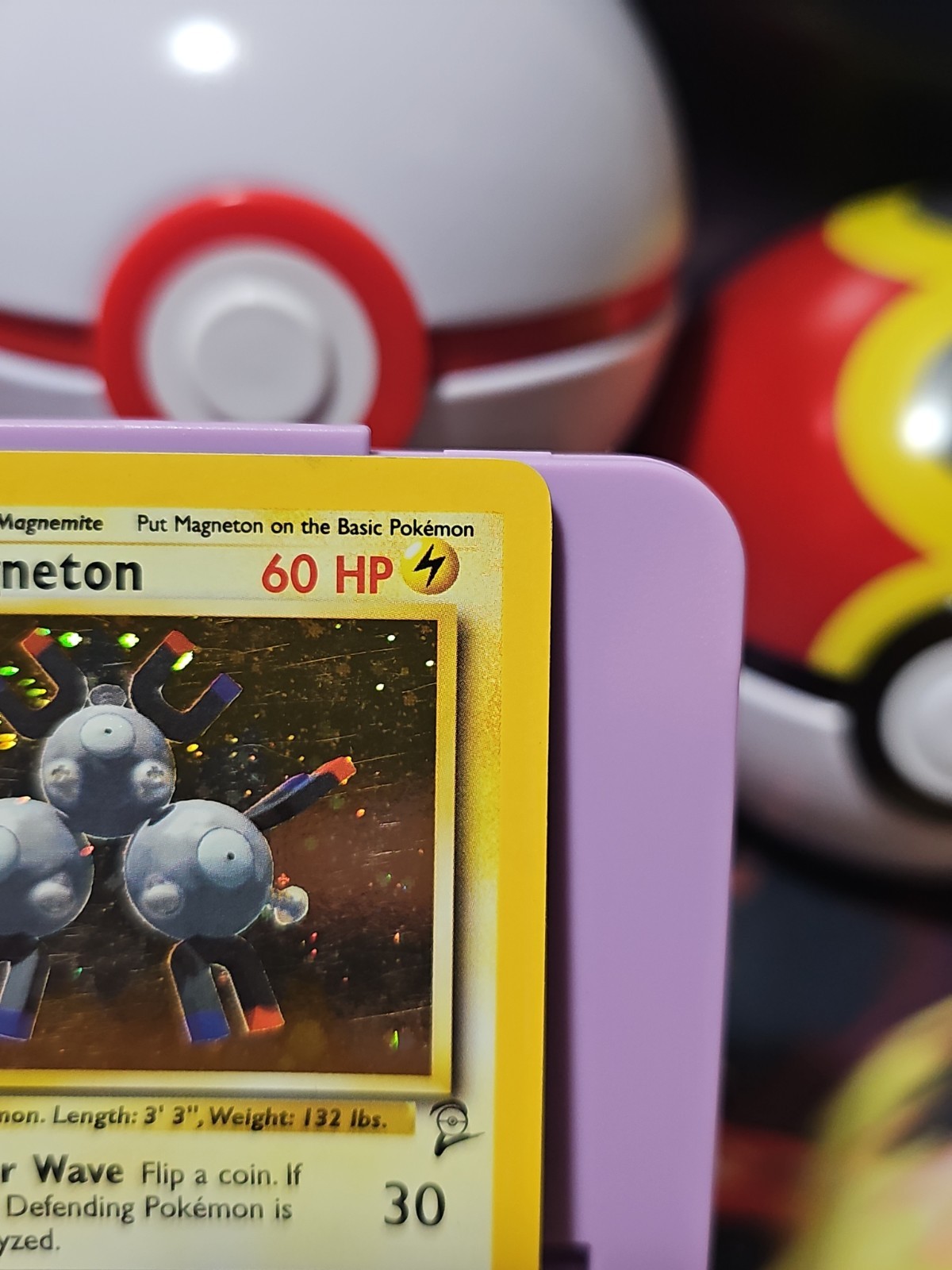 Pokemon TCG Magneton 009/102 Base Set Holo Rare MP
