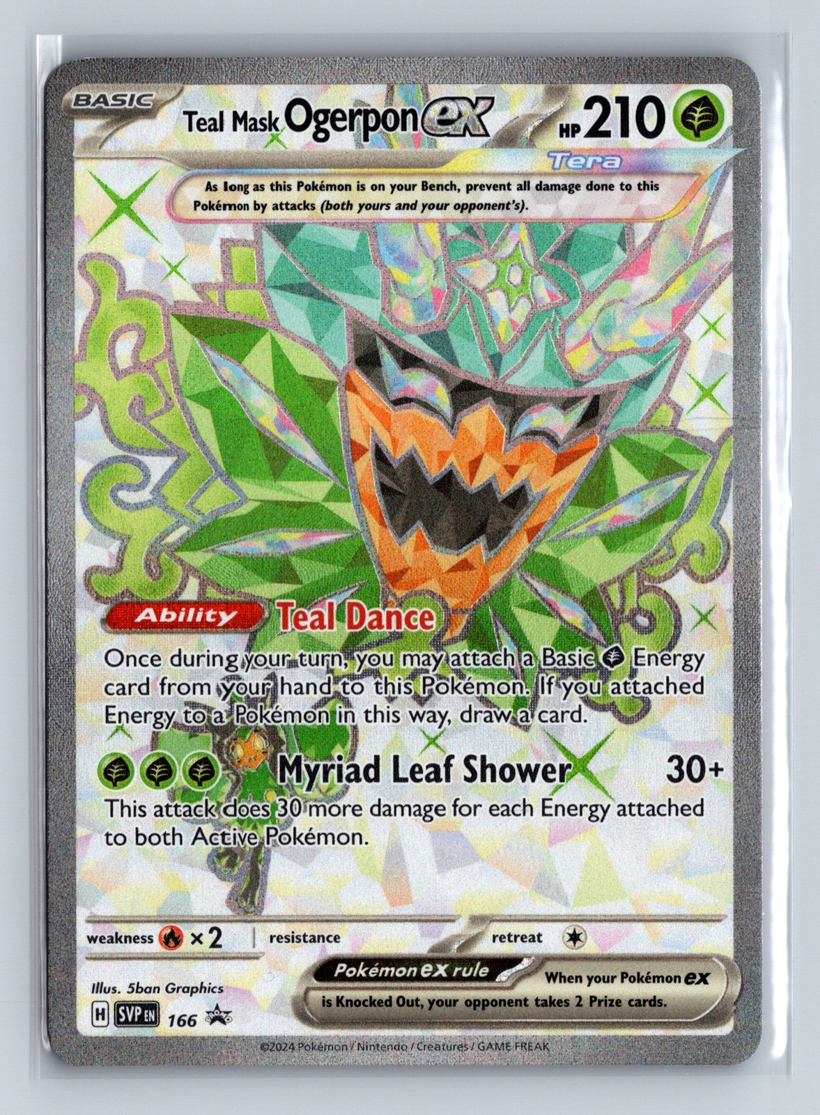 Teal Mask Ogerpon ex [SVP – 166]
