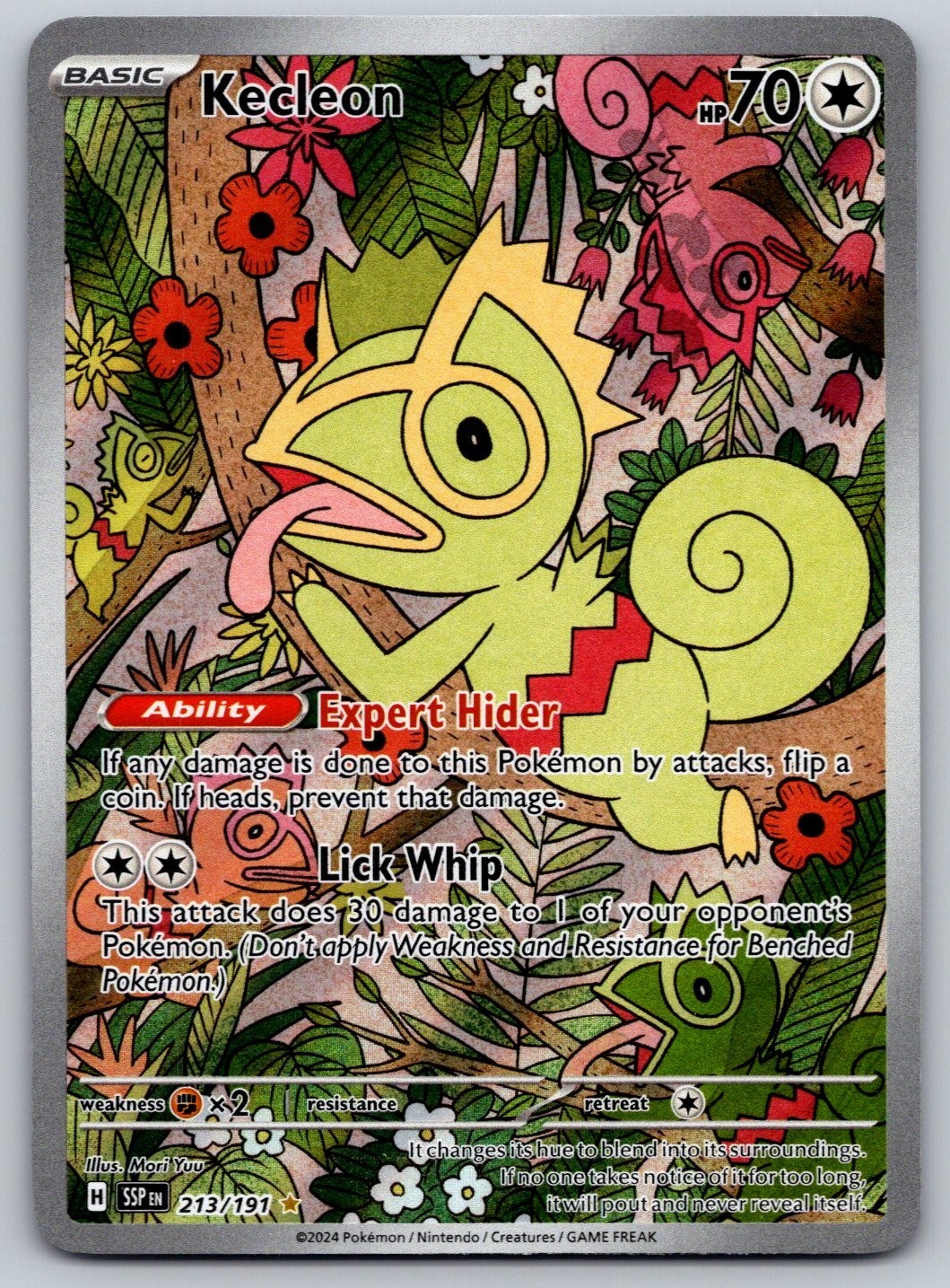 Kecleon 213/191 Sv08: Surging Sparks Holo Pokemon