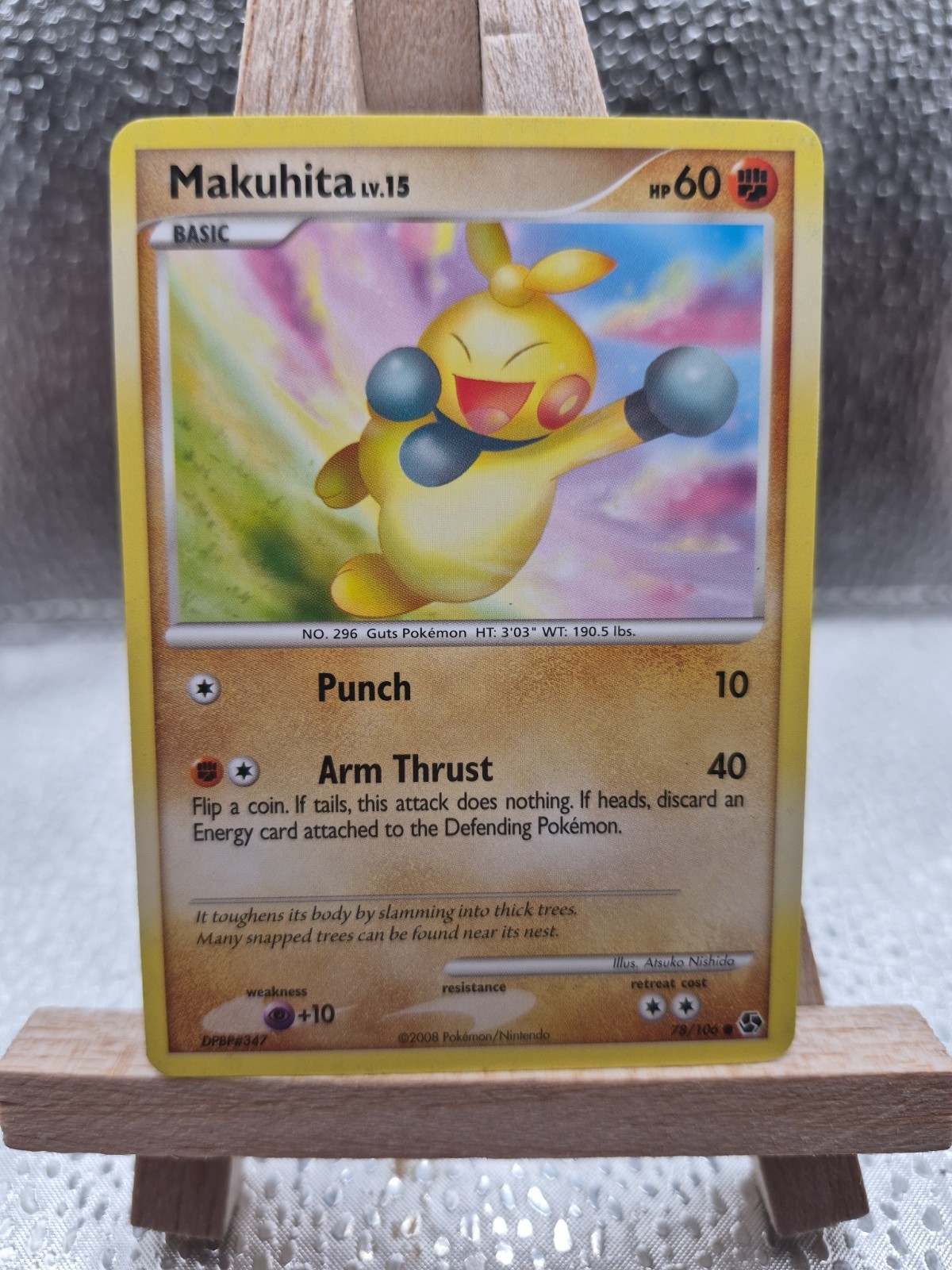 MAKUHITA – 78/106 Great Encounters NM/LP – Regular Common – Pokémon TCG Card