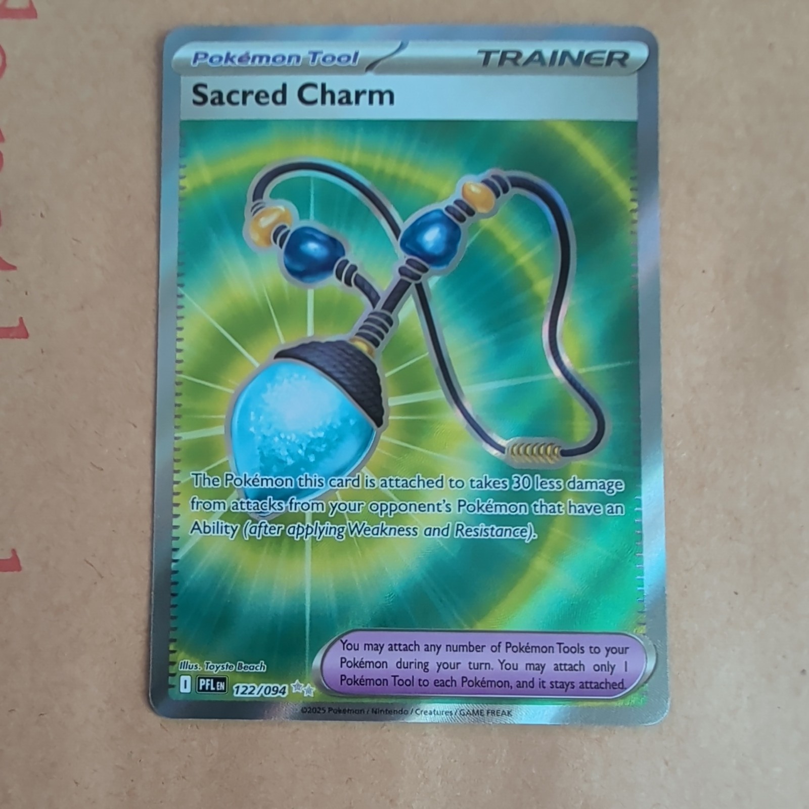 Sacred Charm – #122 – Phantasmal Flames – NM