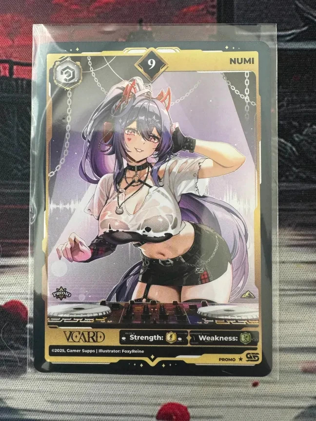 Gamersupps Vcard TCG – Numi Limited Edition 9 Promo Card NM