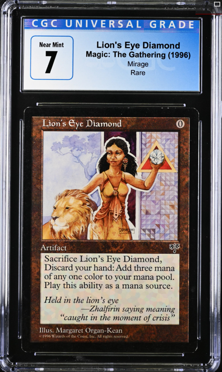 Lion’s Eye Diamond Mirage Regular CGC 7