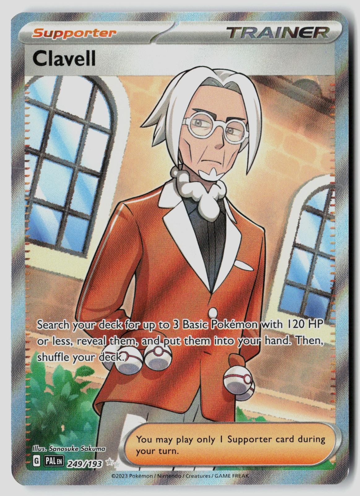 Clavell 249/193 Ultra Rare Paldea Evolved Pokemon Near Mint