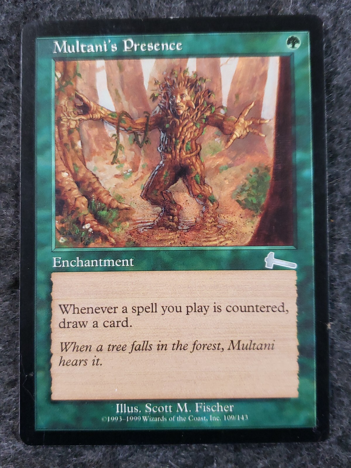 Multani’s Presence Magic the gathering Urza’s Legacy MTG NM No play …(DS3D1K2)