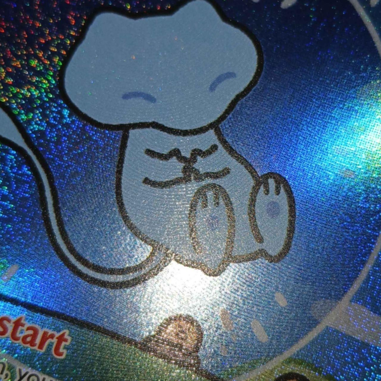 Mew ex 232/091 Paldean Fates Special Illustration Rare SIR Bubble Mew