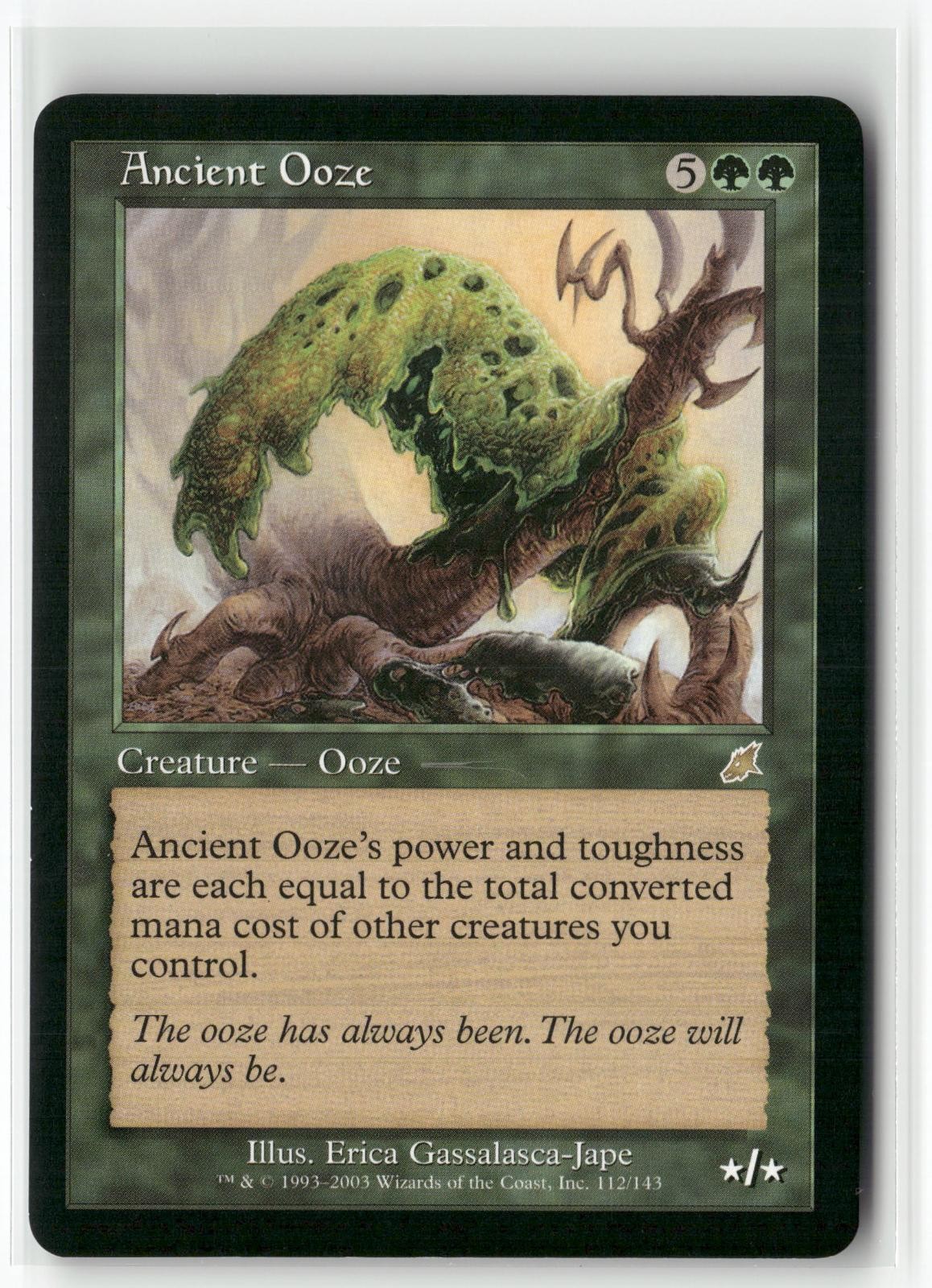 Ancient Ooze 112 Rare Scourge Magic: The Gathering Near Mint