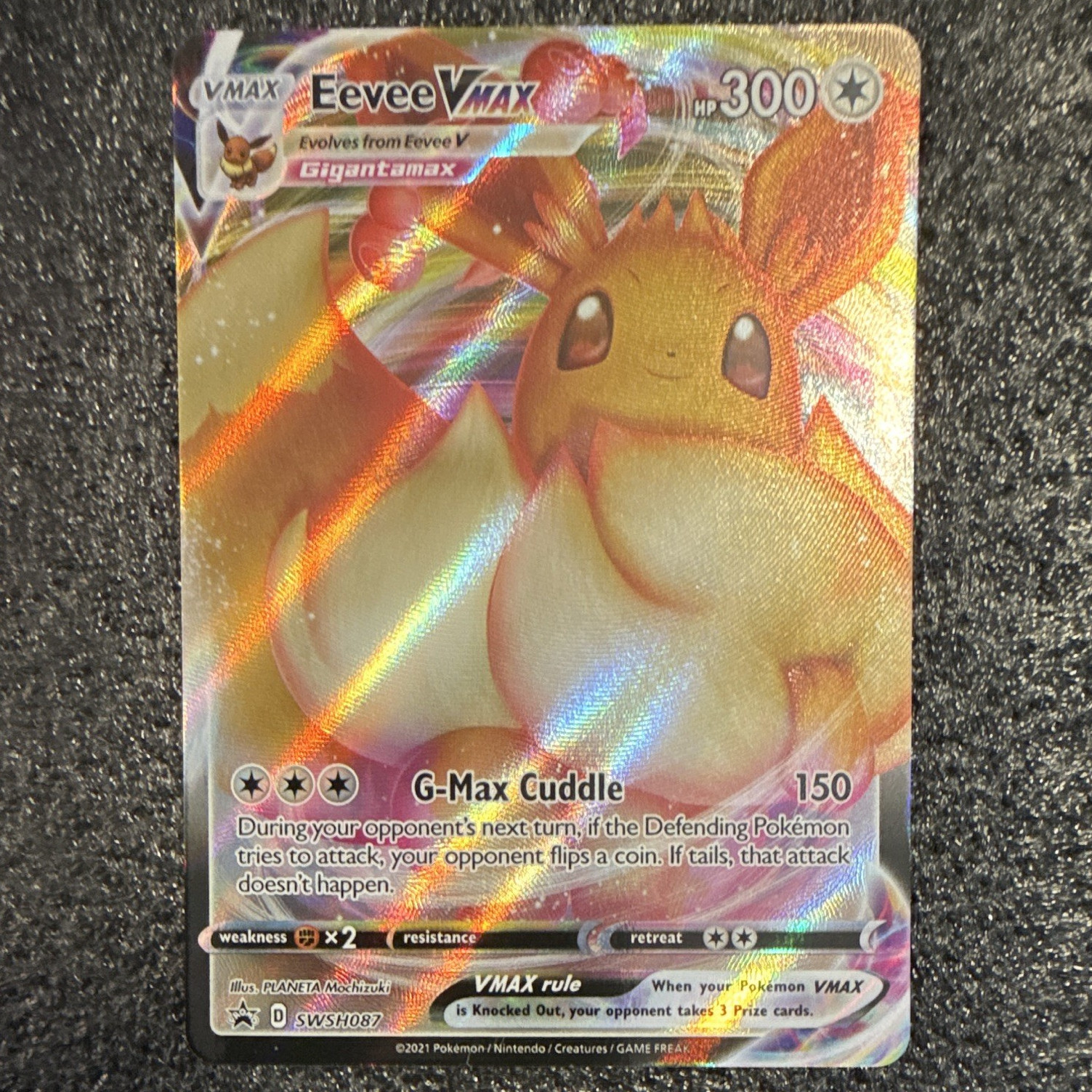 The Pokémon Company Eevee VMAX SWSH087 SWSH Promo Holo Eng 2021 HP 300