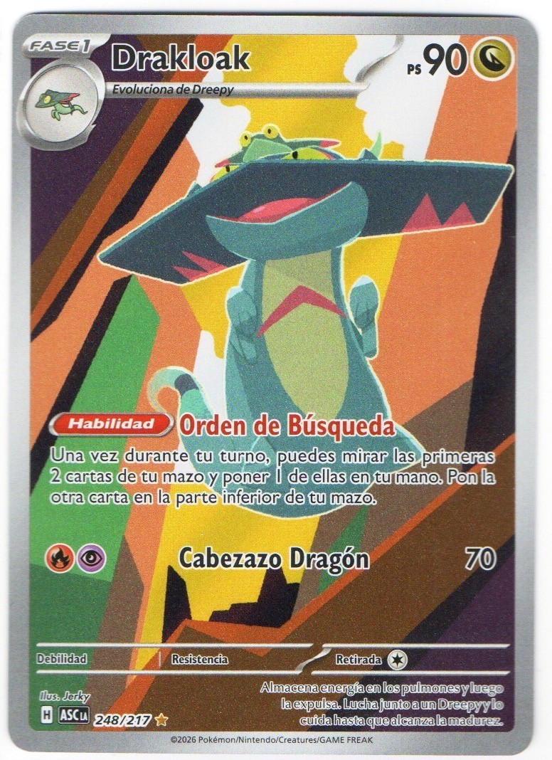 Drakloak 248/217 Me: Ascended Heroes Holo [Spanish]