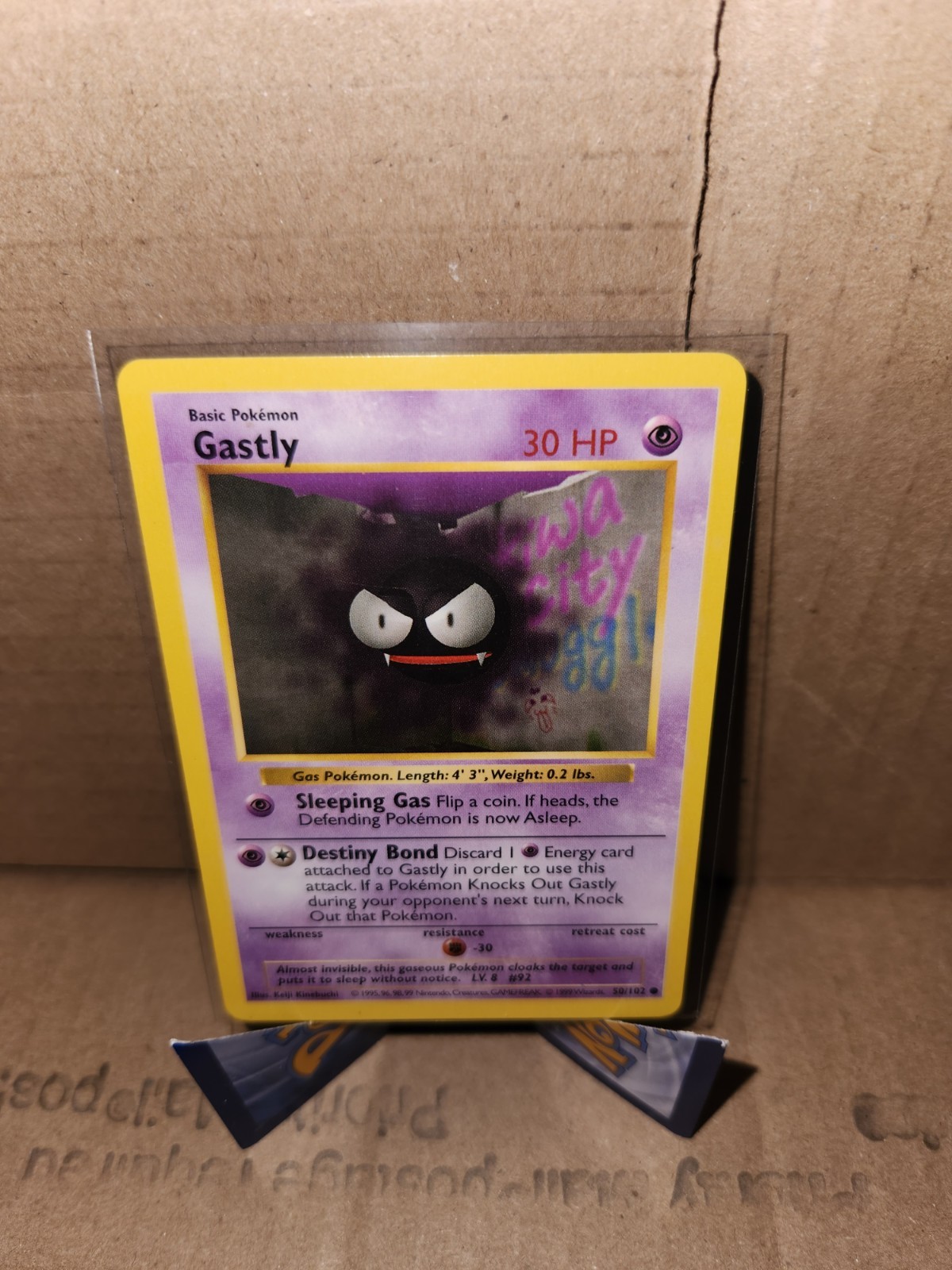 Gastly 050/102 Base Set (Shadowless) Regular