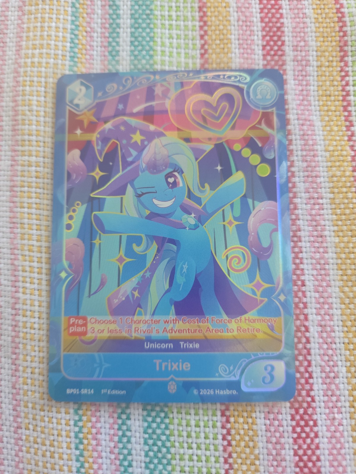 Trixie – BP01-SR14 – Kayou – My Little Pony TCG – Fantasy Wonderland
