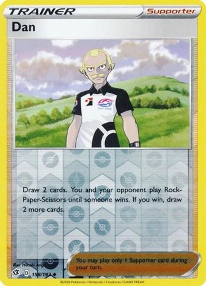 Dan – [SWSH02 – 158/192] – Reverse Holofoil – Uncommon – Pokemon – EN