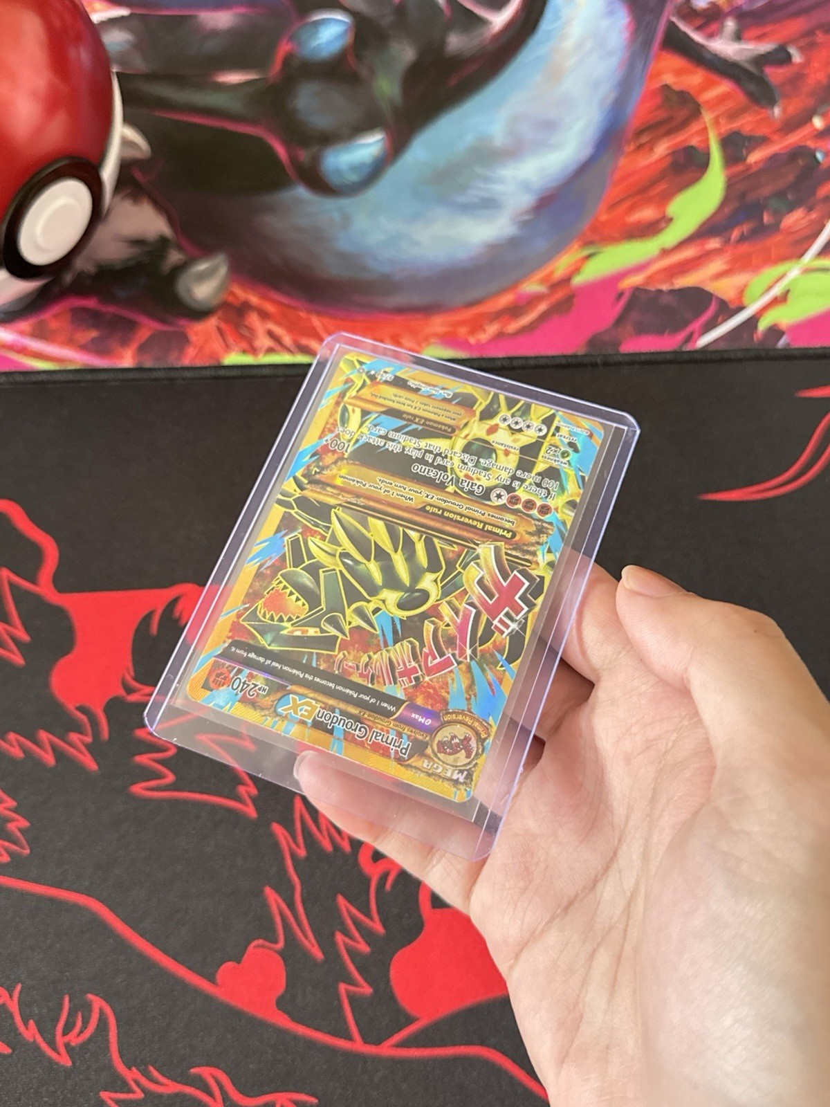 Primal Groudon EX (Shiny Full Art) 97/98 XY – Ancient Origins Holo