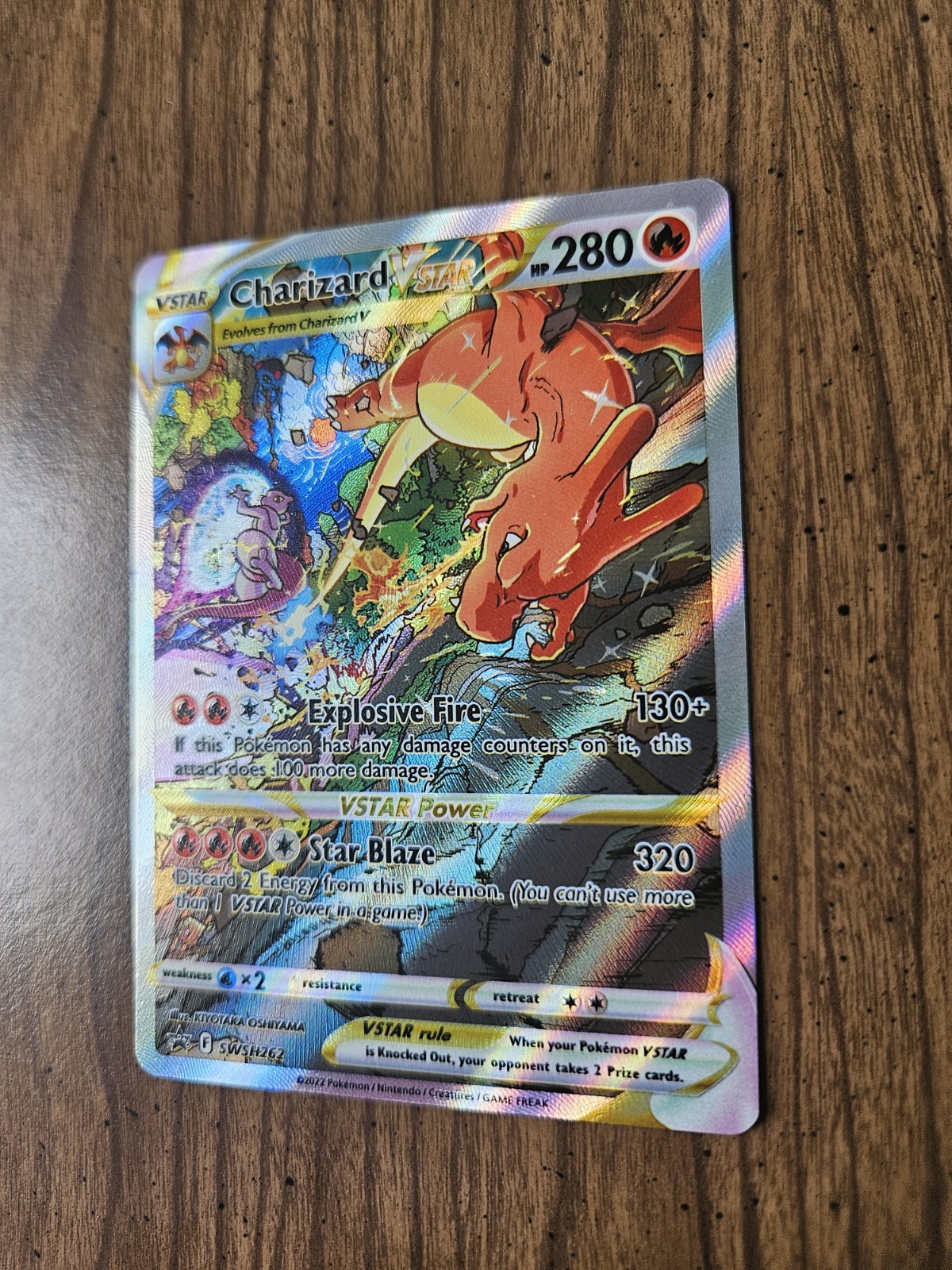 Charizard VSTAR SWSH262 SWSH: Sword & Shield Promo Cards Holo NM