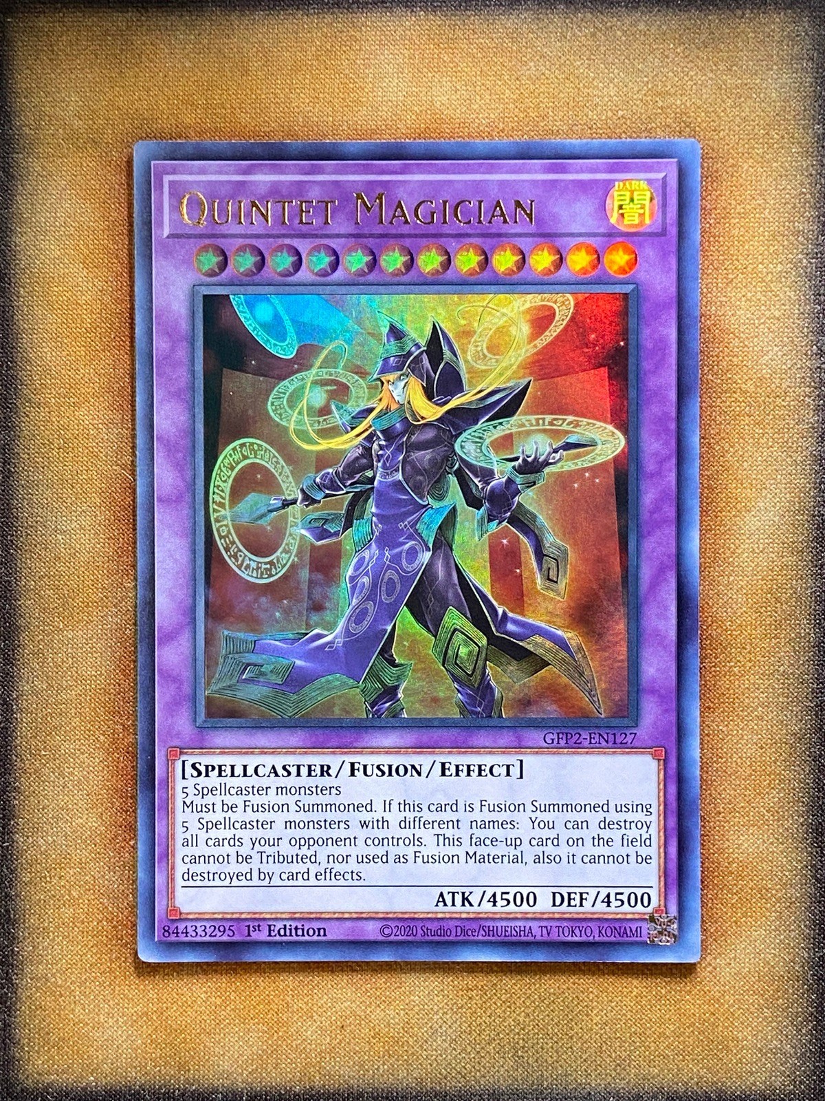 Yugioh Quintet Magician GFP2-EN127 Ultra Rare 1st Ed NM
