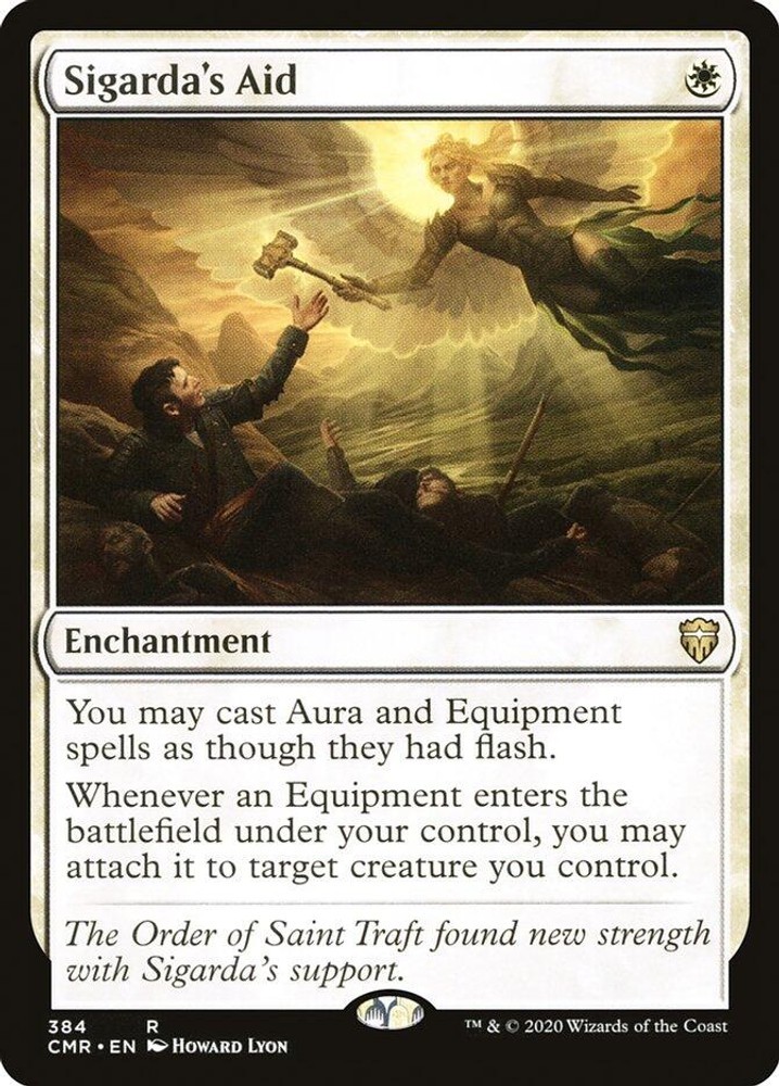 Sigarda’s Aid – 384 – NM – Commander Legends