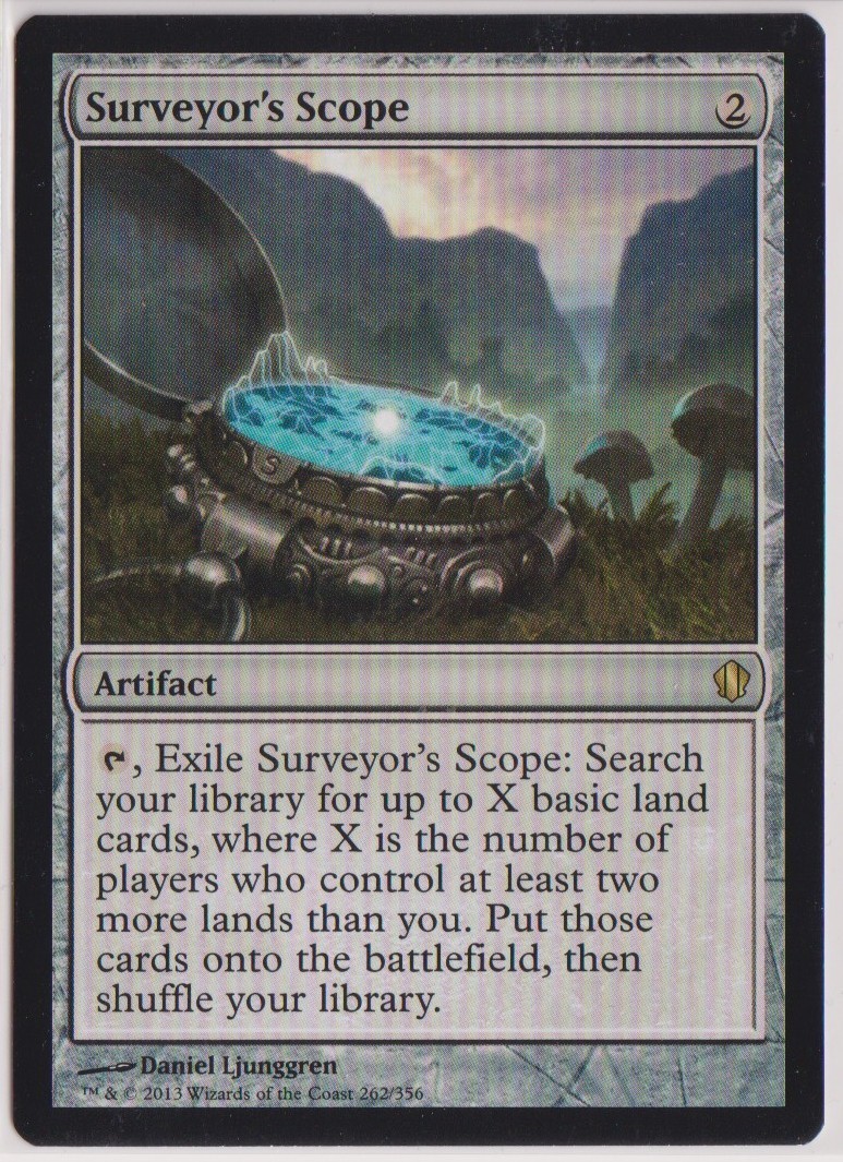 Mtg Surveyor’s Scope Commander 2013 Regular